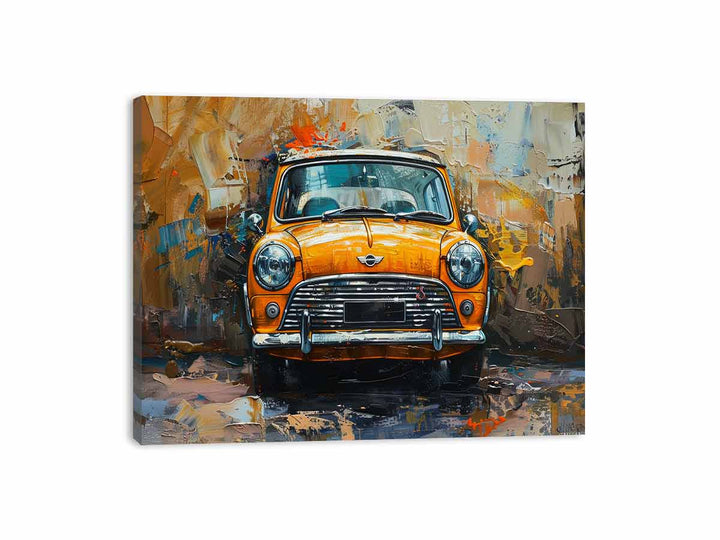 Mini Cooper Canvas Print