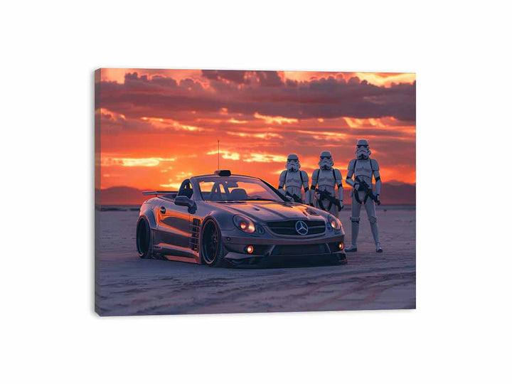 Lets Go  Canvas Print