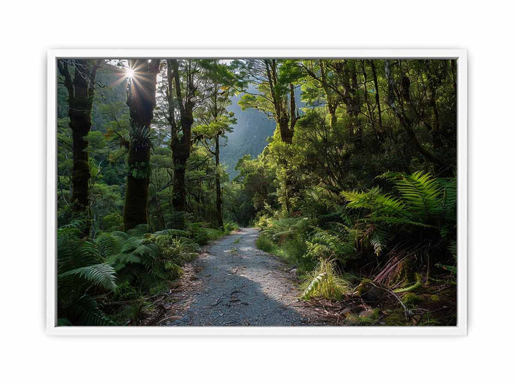 MIlford  Track Framed Print