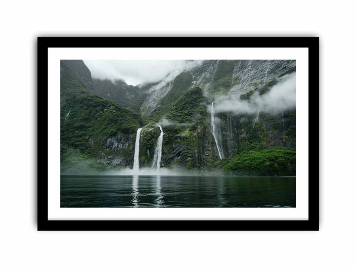 MIlford Waterfall  Art Print