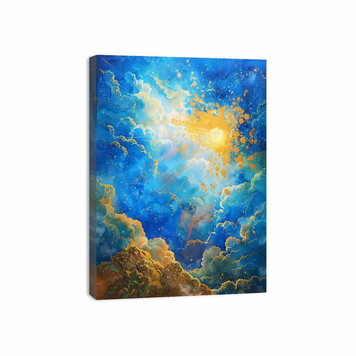 Divine Clouds Canvas Print