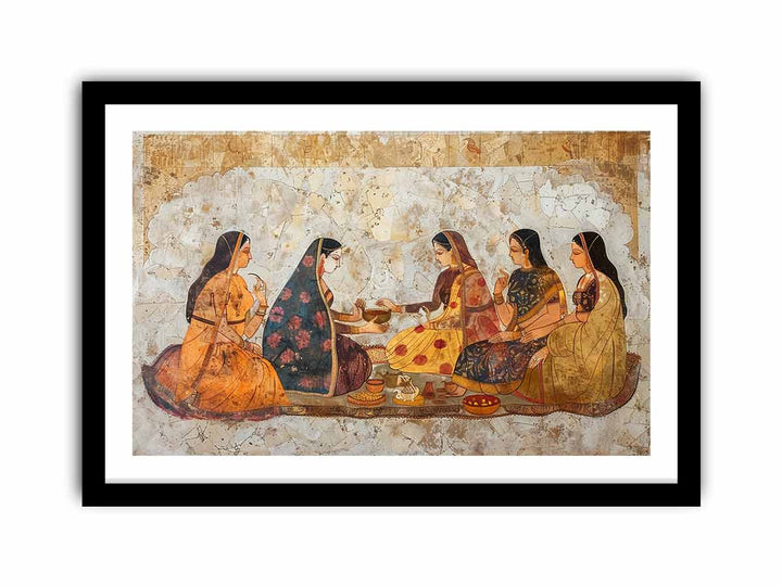 Turmeric Ceremony  Art Print