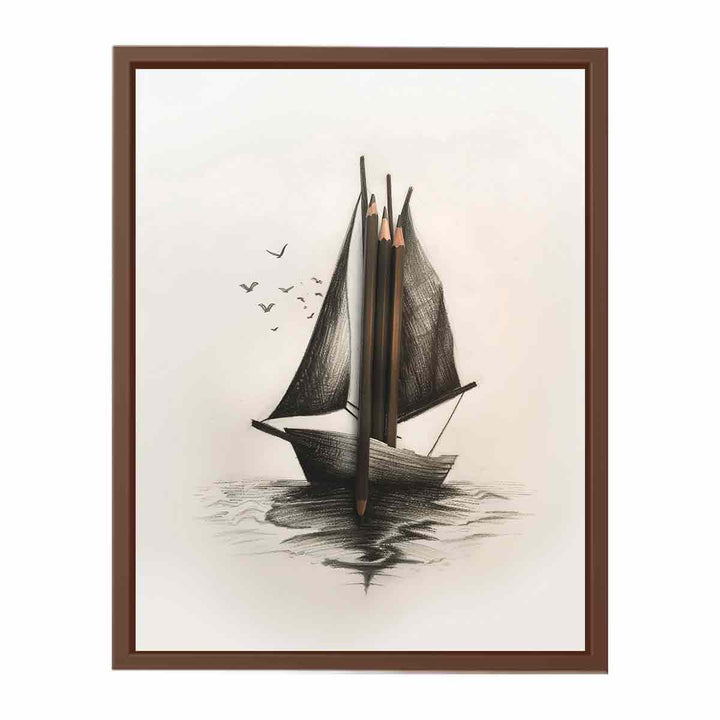 Saling Boat   Poster