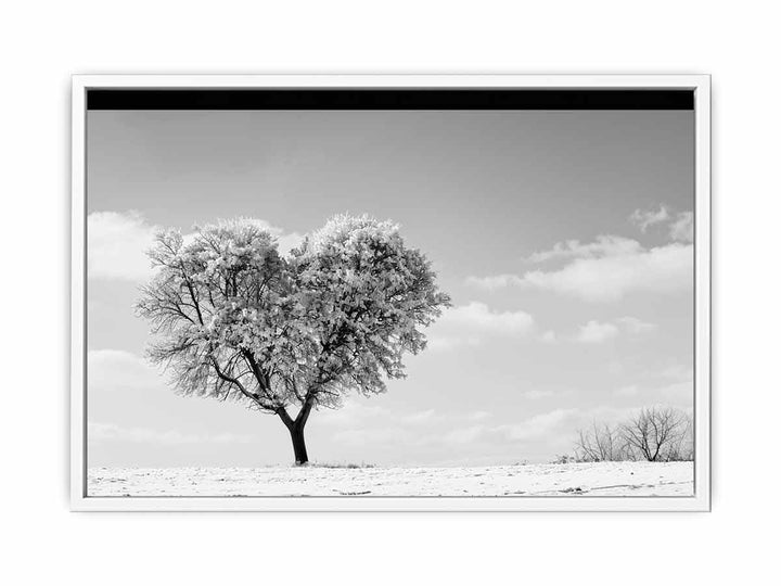 Heart Tree Framed Print