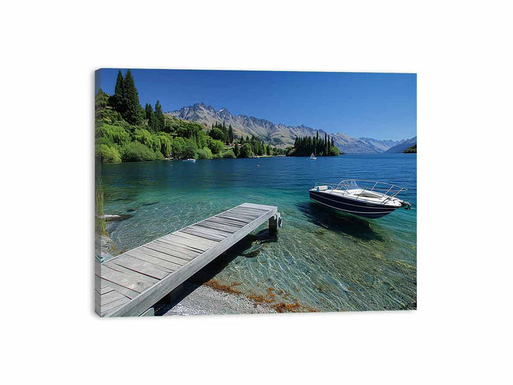 Lake Wakatipu  Canvas Print