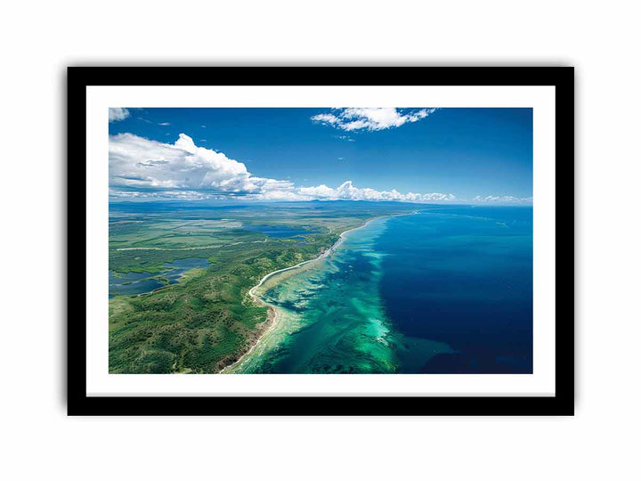 Brisbane Coast   Art Print