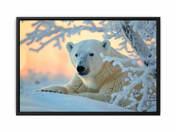 Cute Polar Bear  Painting