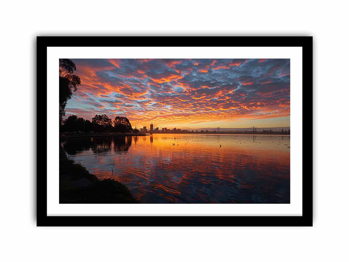 Swan River  Art Print