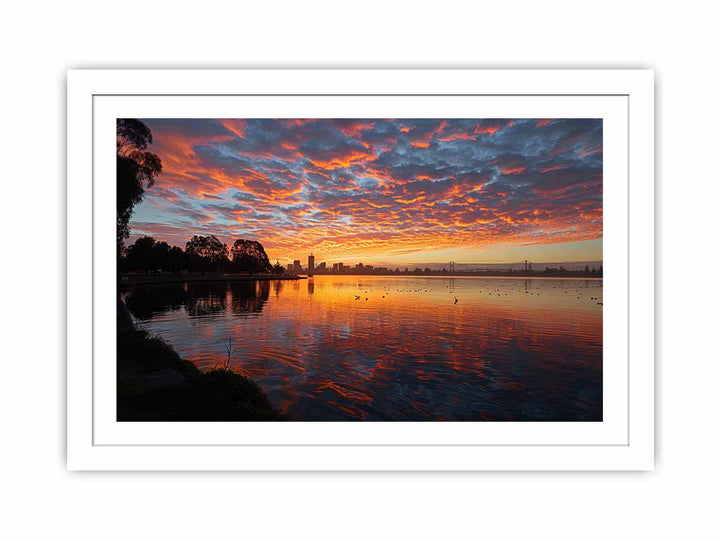 Swan River Streched canvas