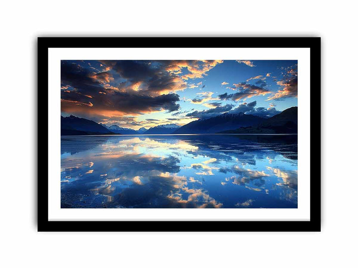 Lake Wakatipu   Art Print