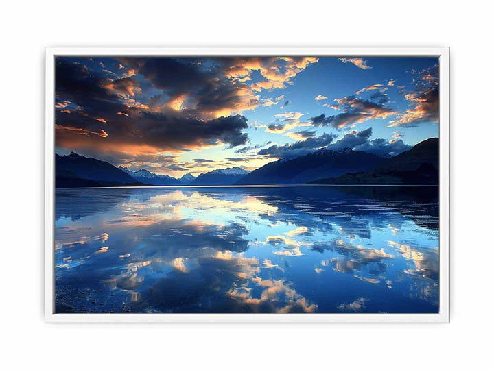 Lake Wakatipu  Framed Print