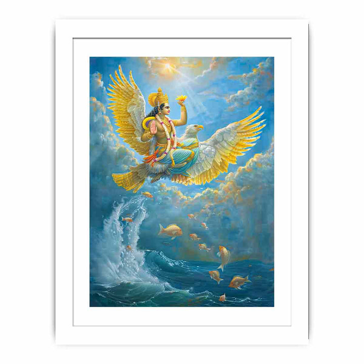 Lord Vishnu  Streched canvas