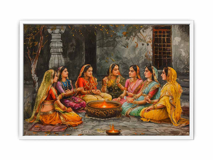 Ancient India  Framed Print