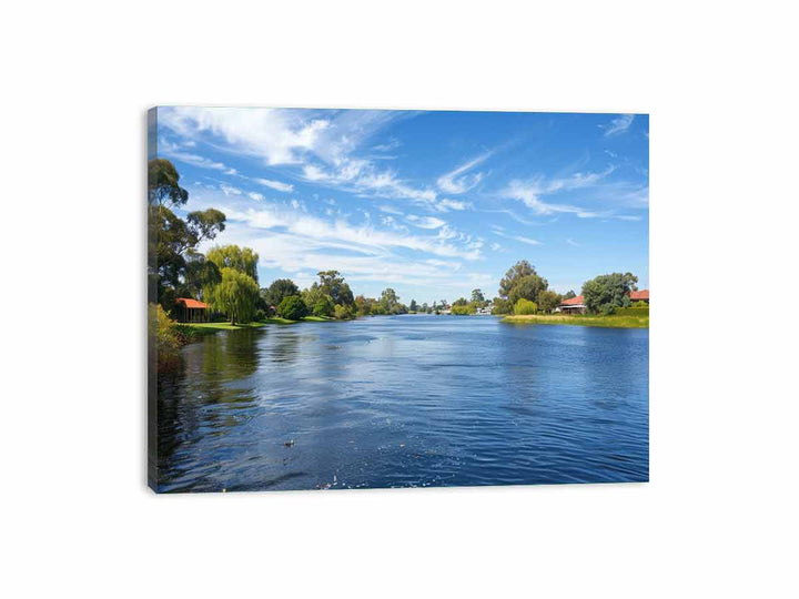 Swan River  Canvas Print