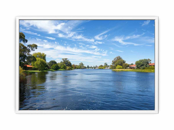 Swan River  Framed Print