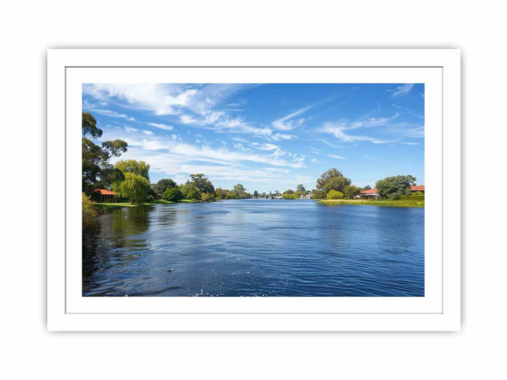 Swan River  Streched canvas