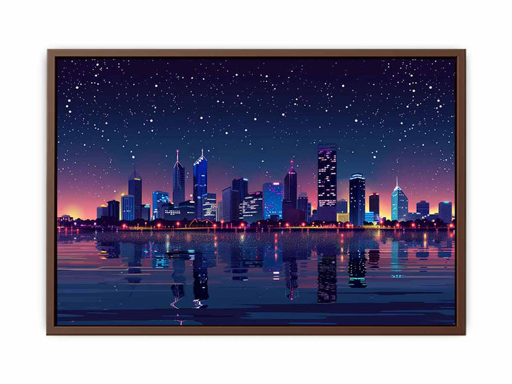 Perth Skyline  Poster