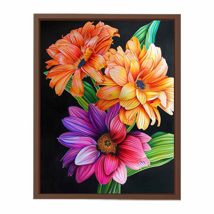 Colorful Flower   Poster