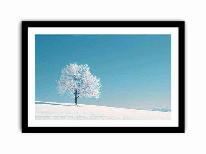 Winter Tree   Art Print