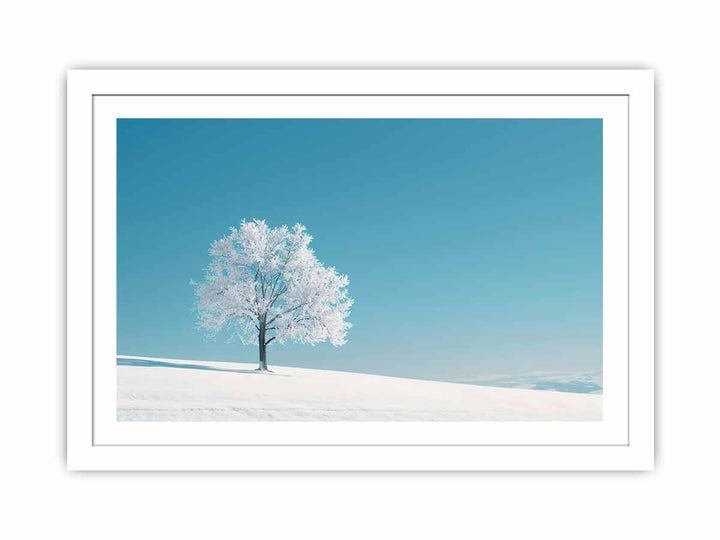 Winter Tree  Streched canvas