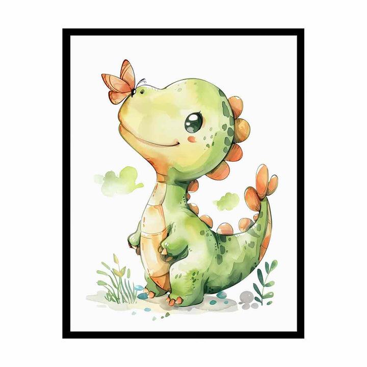 Cute  Dinosaur   Painting