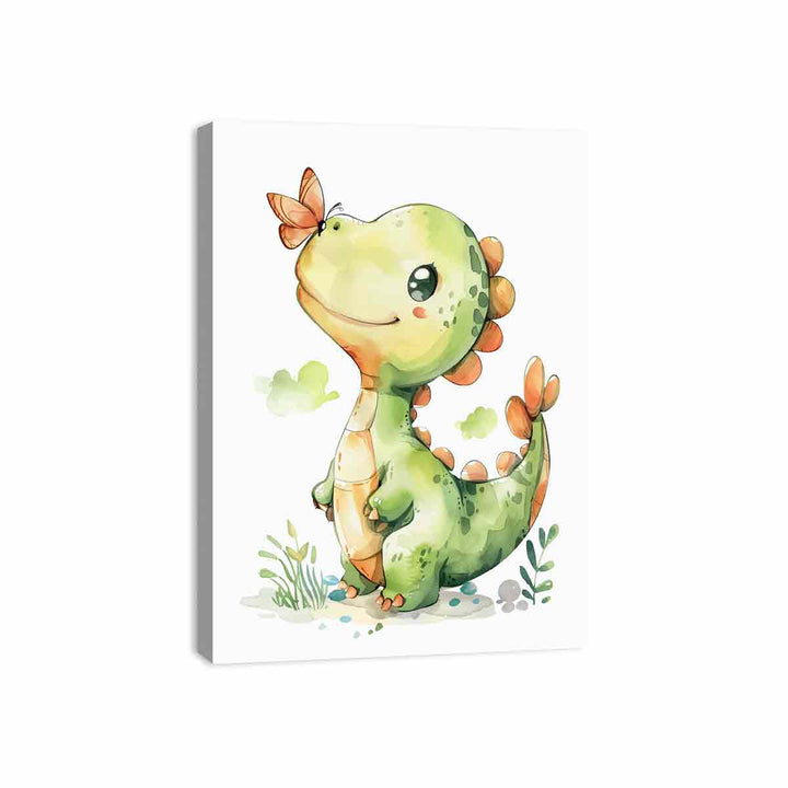 Cute  Dinosaur  Canvas Print