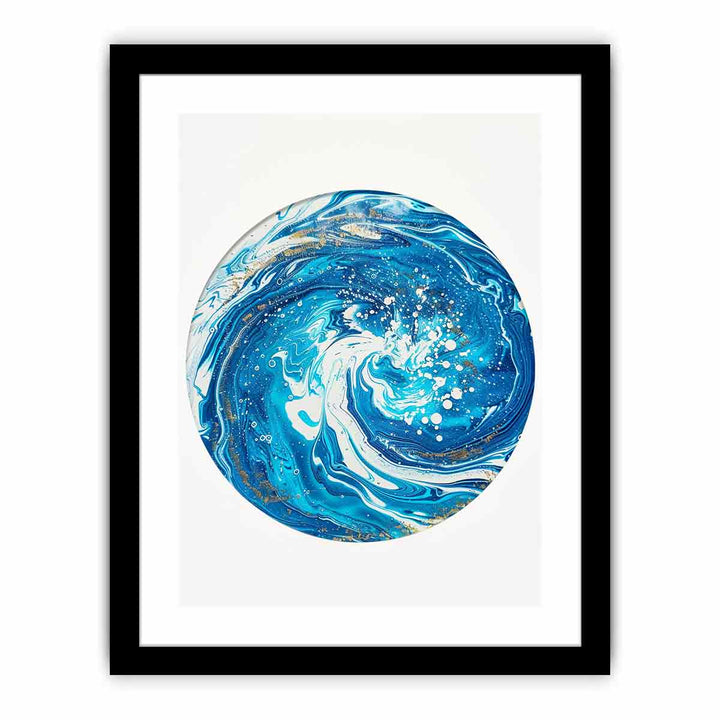 Blue Earth   Art Print