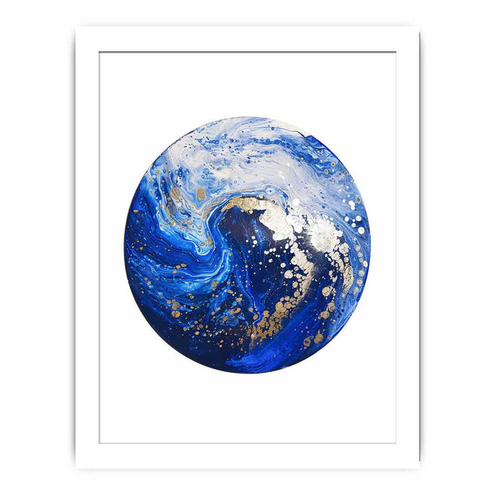 Planet Earth  Streched canvas