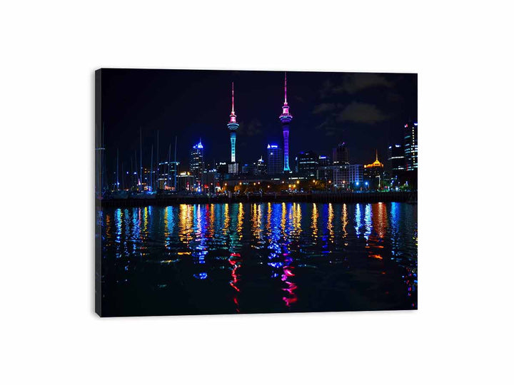 Auckland  Skyline  Canvas Print