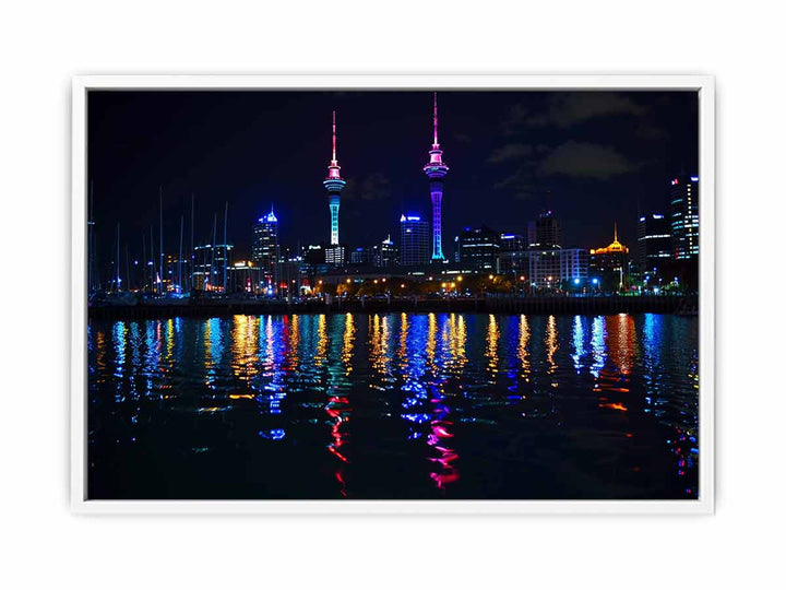 Auckland  Skyline  Framed Print