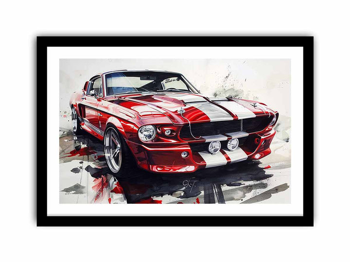 Ford Mustang  Art Print