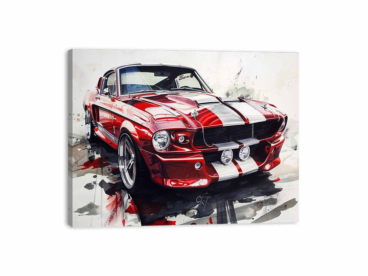 Ford Mustang Canvas Print