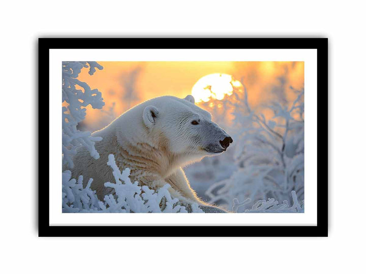  Bear Felling  Cold  Art Print