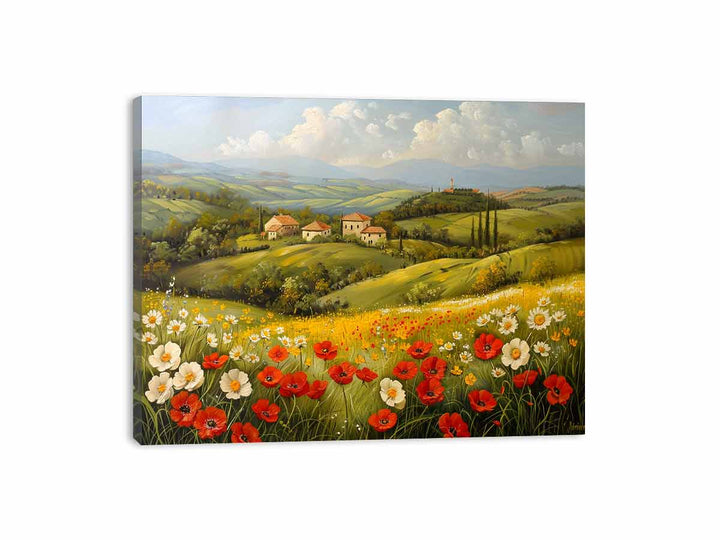 Sunflower Field  Canvas Print