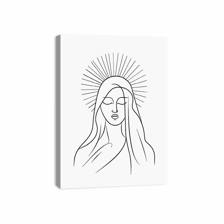 Mary  Canvas Print