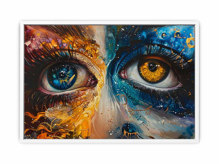 Two Sides Framed Print