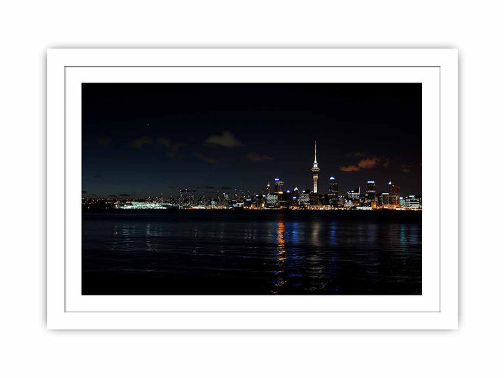 Auckland  Skyline Streched canvas