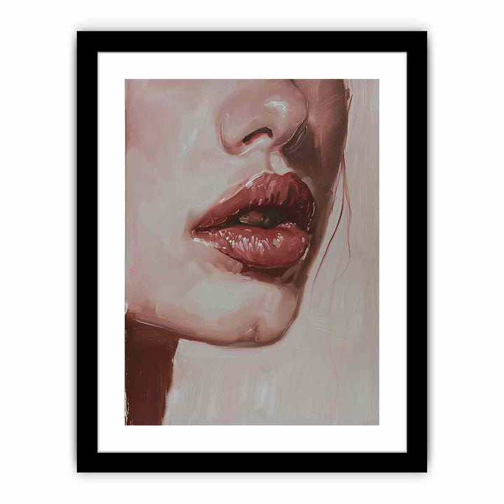 Loving  Lips   Art Print