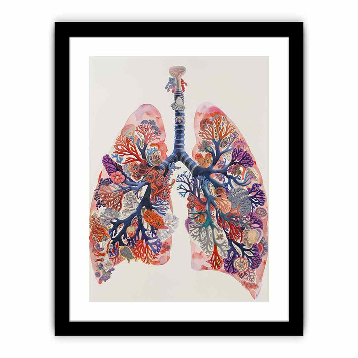 Coral Lungs  Art Print