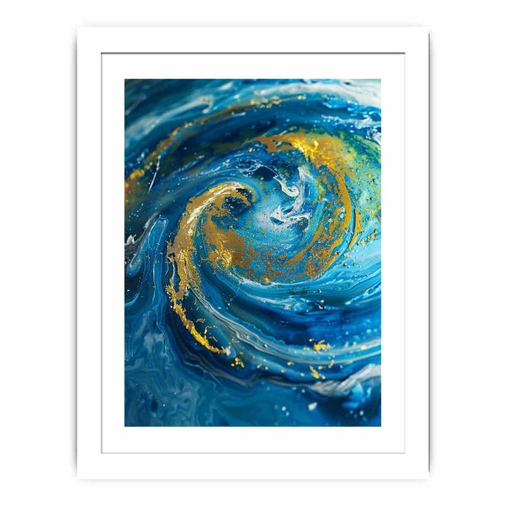 Abstract  Earth Streched canvas