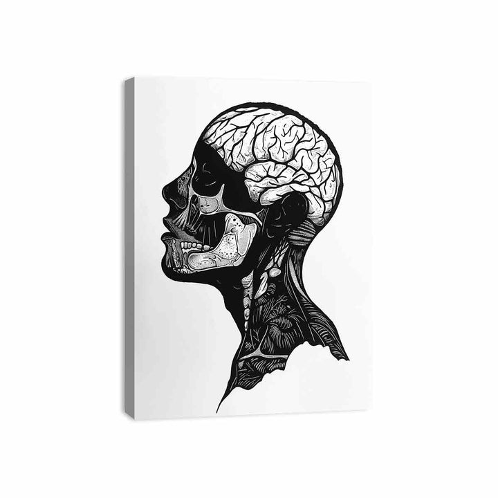 Sharp Brain Canvas Print