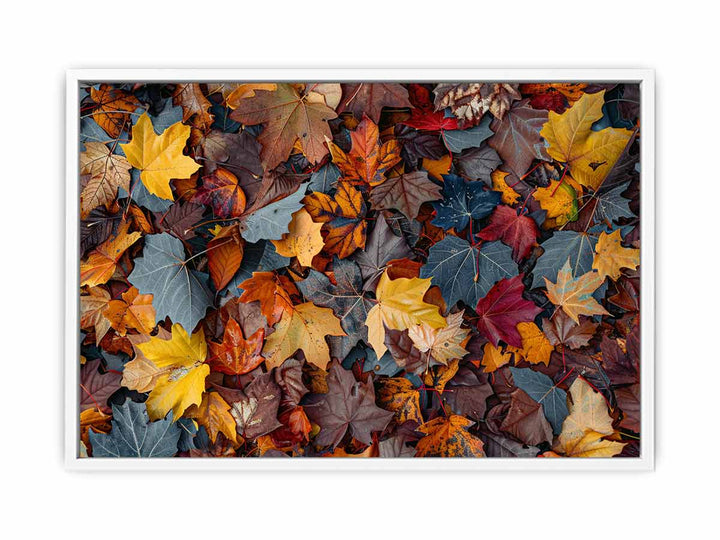  Autumn Leaves  Framed Print