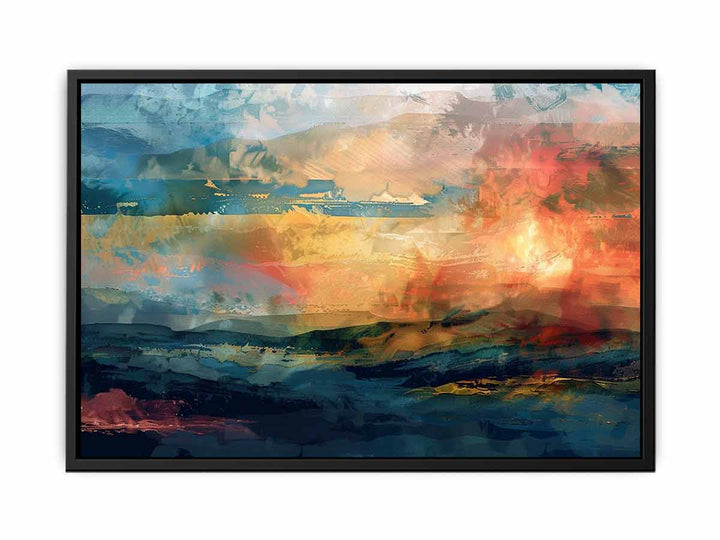 Coastal  Sunset  Painting