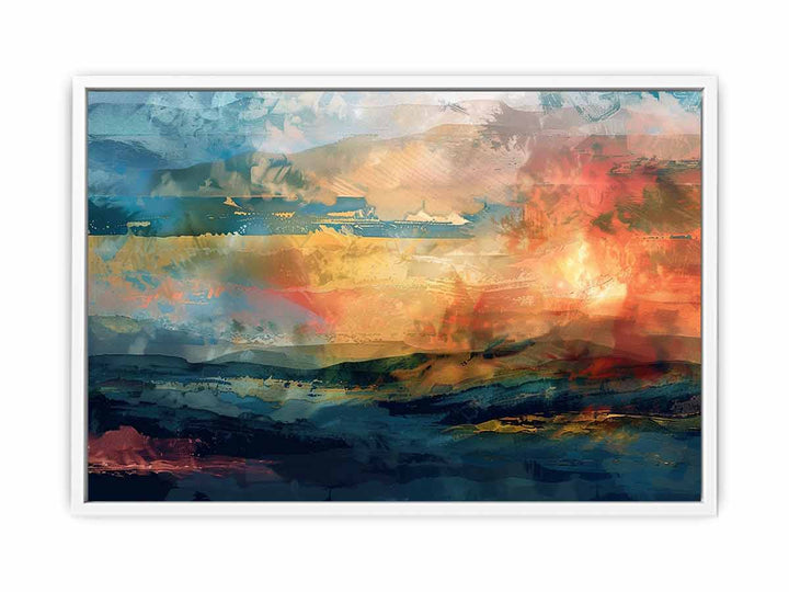 Coastal  Sunset Framed Print