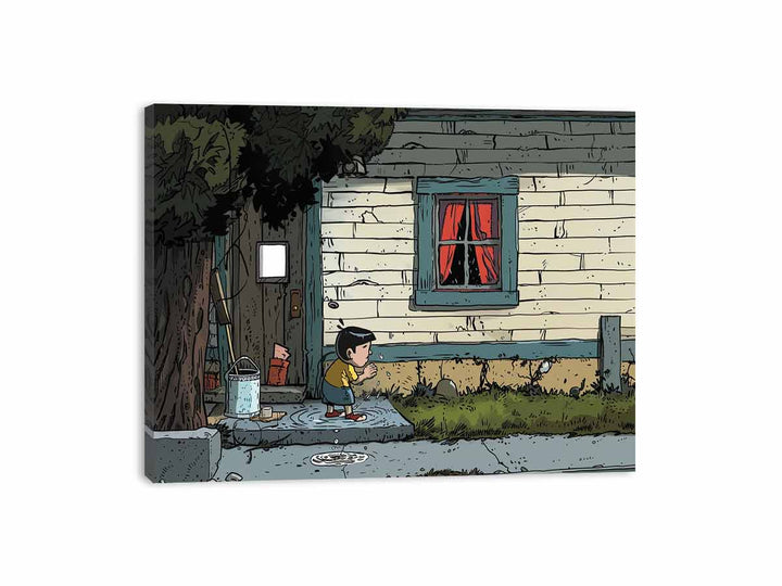 Little Boy Canvas Print