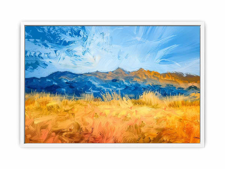 Blue Mountians  Framed Print