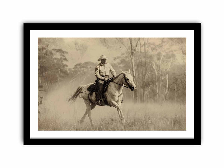 Aussie Ride  Art Print