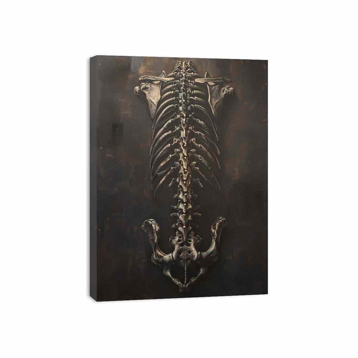 Skelton  Canvas Print