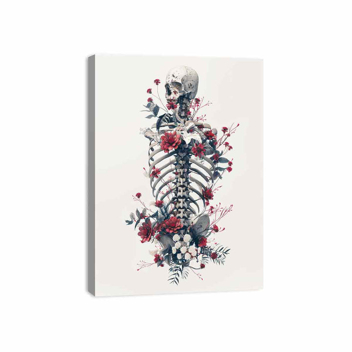 Skelton  Canvas Print