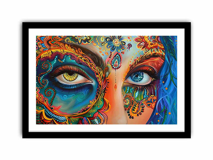 Two Eyes  Art Print